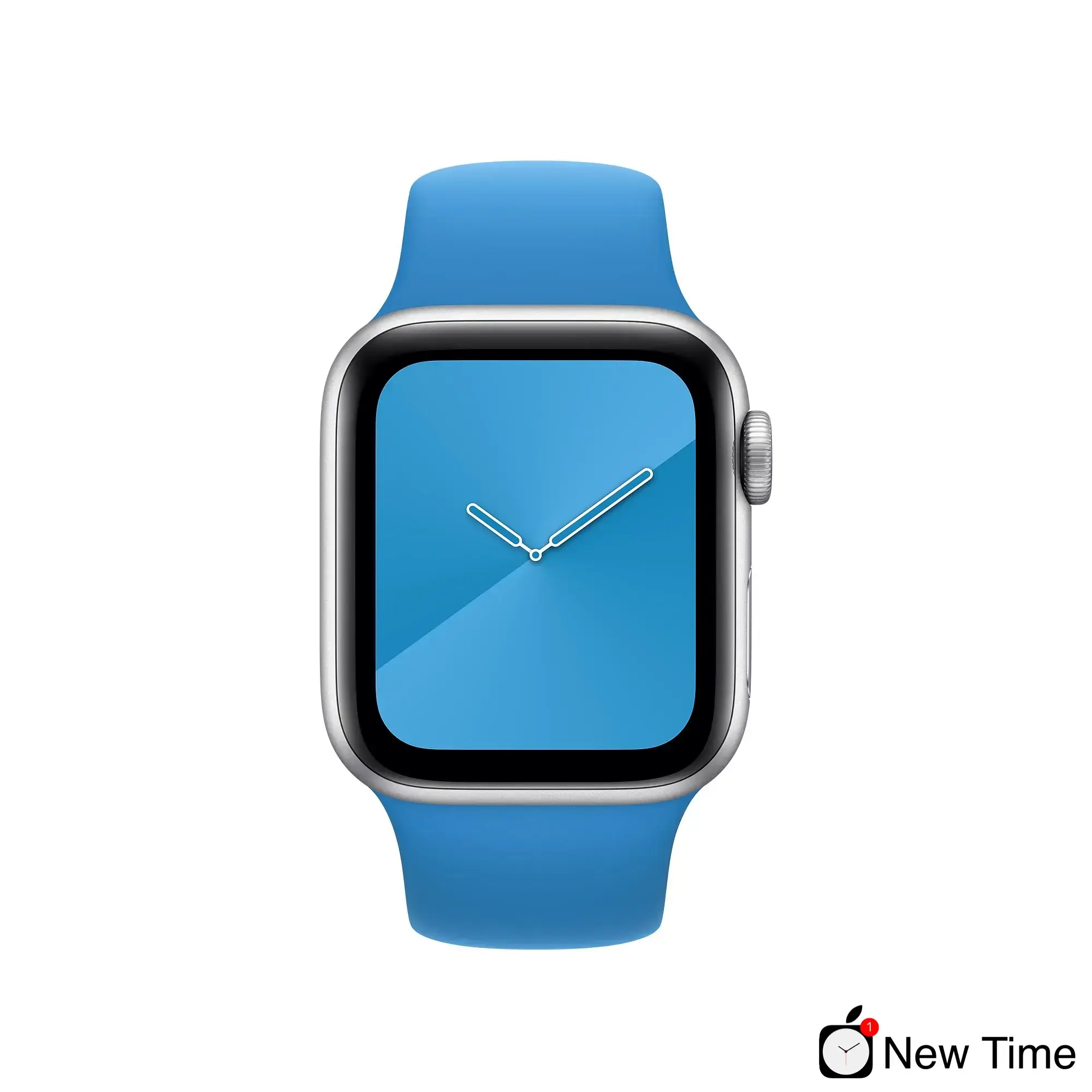 Ремешок Apple Surf Blue Sport Band Regular (MXP02) для Apple Watch 44/45/46/49mm